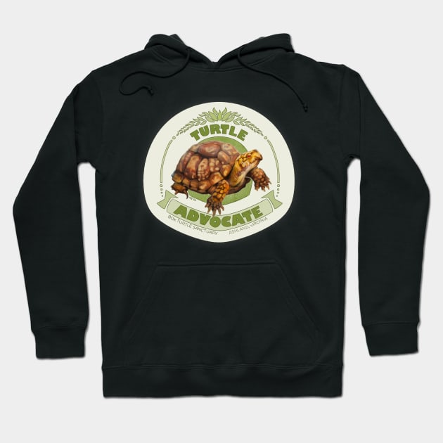 Turtle Advocate Hoodie by Box Turtle Sanctuary